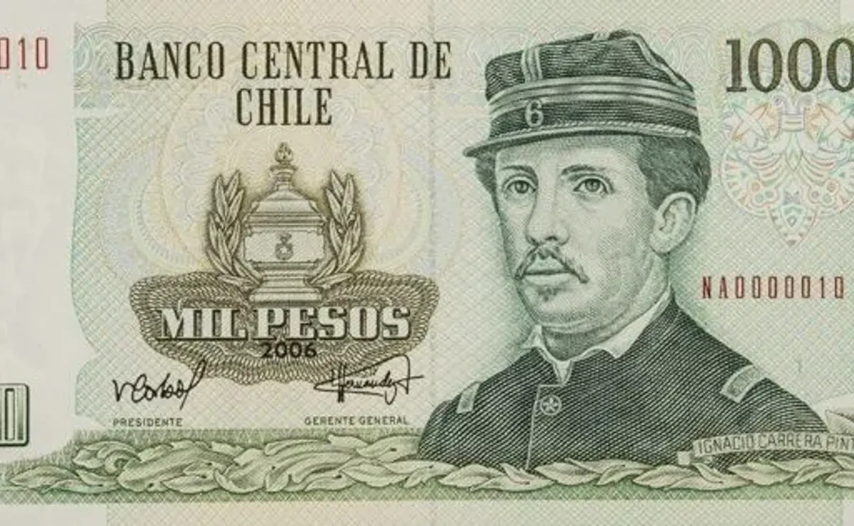 billetes chilenos antiguos en buen estado