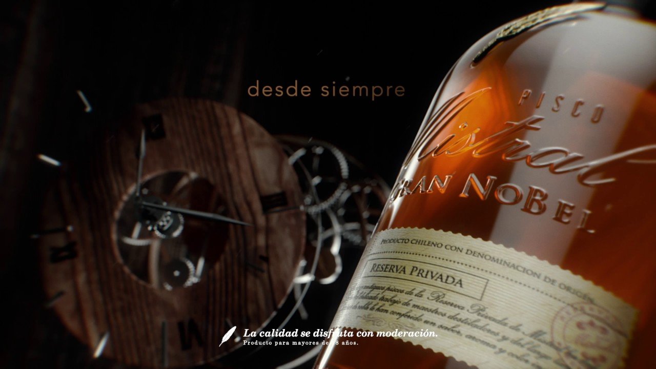 botella de vino mistral gran nobel reserva