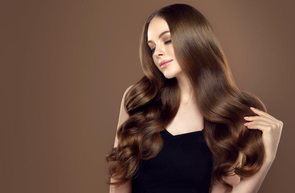 cabello saludable y brillante sin quimicos