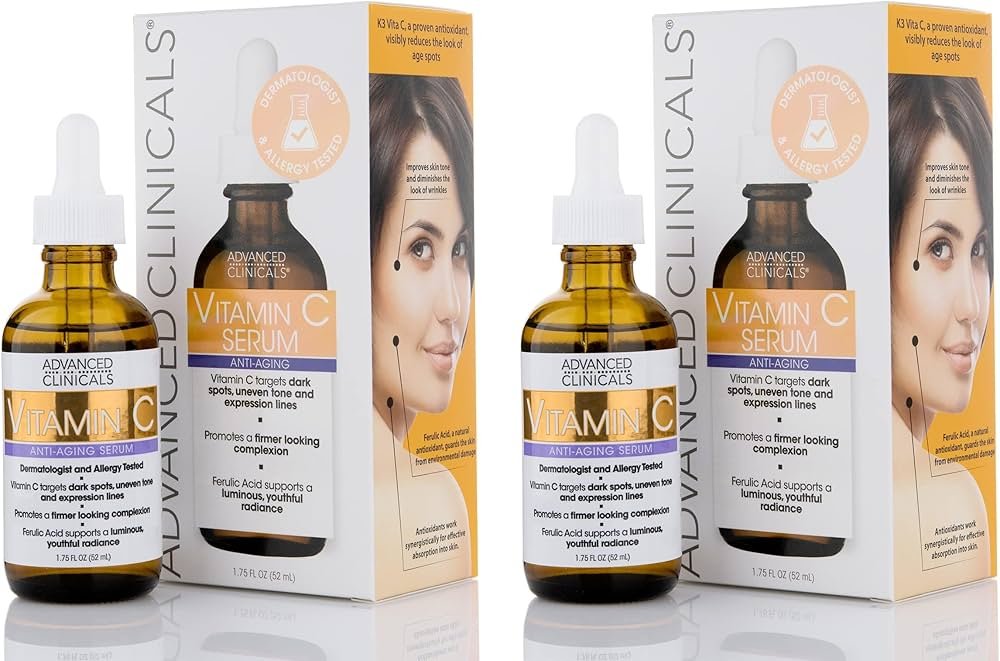 frascos de suero de vitamina c