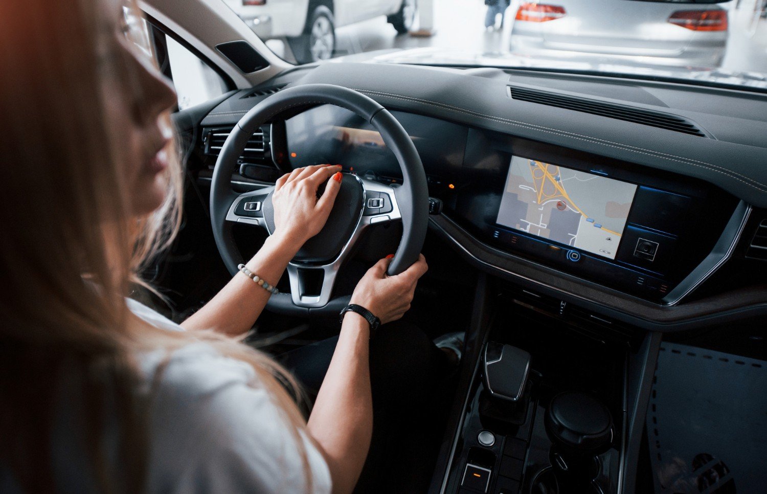 instalacion de gps en automovil moderno