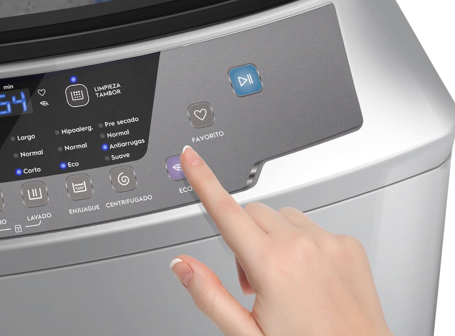 lavadora fensa fuzzy intelligent en accion