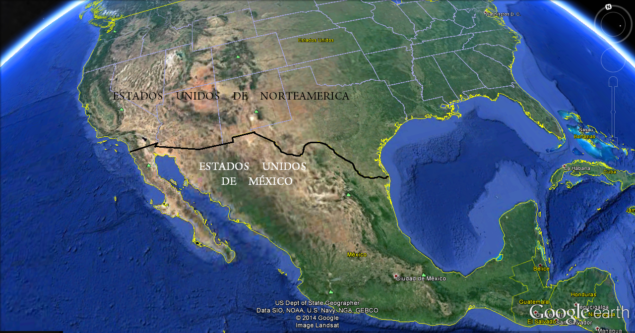 mapa de america latina con distancias