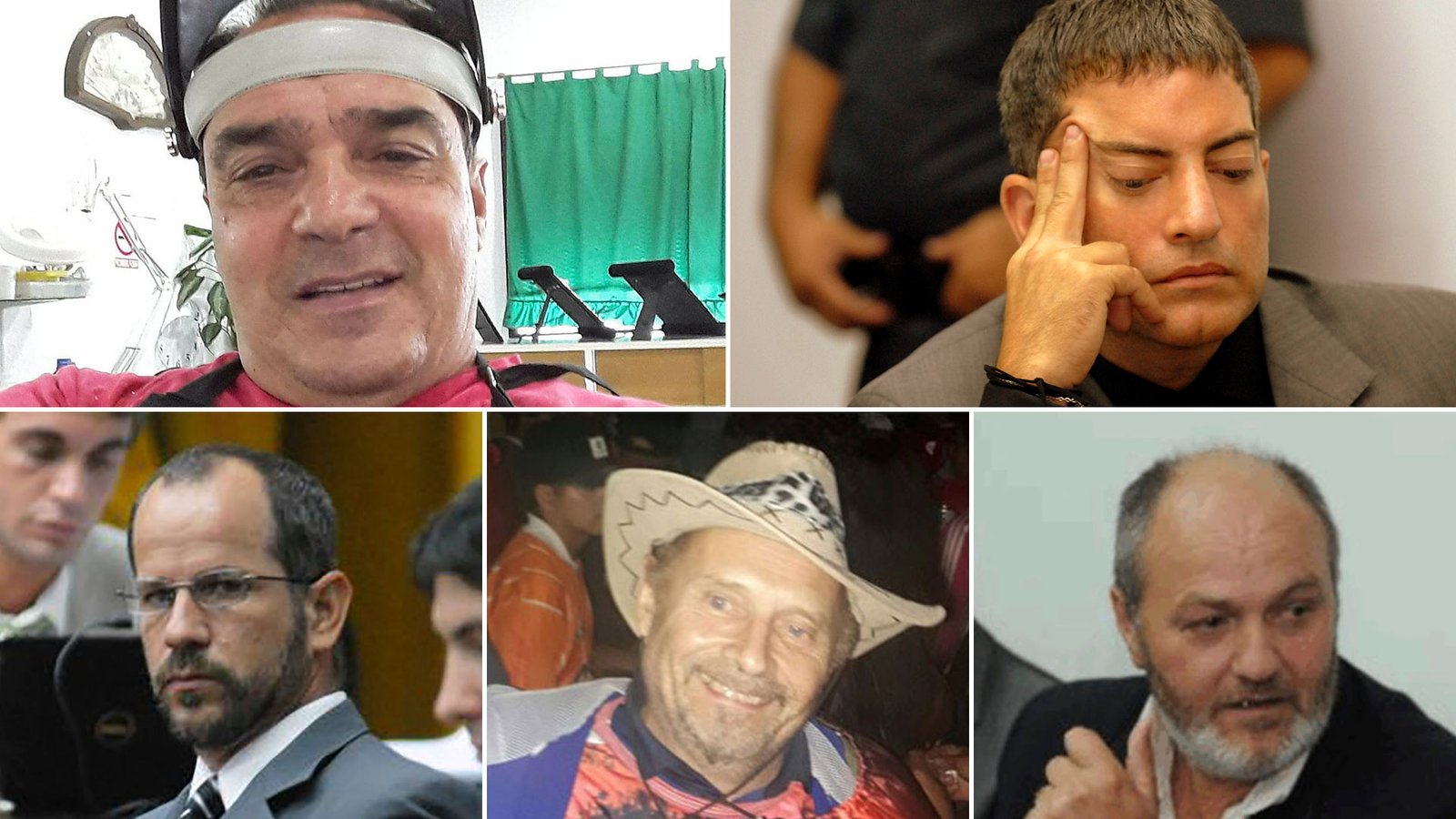 retrato de los protagonistas del robo