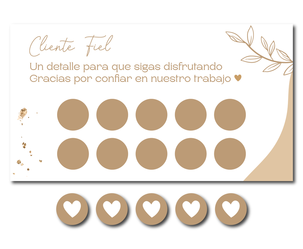 tarjeta de fidelidad en un carrito de compras