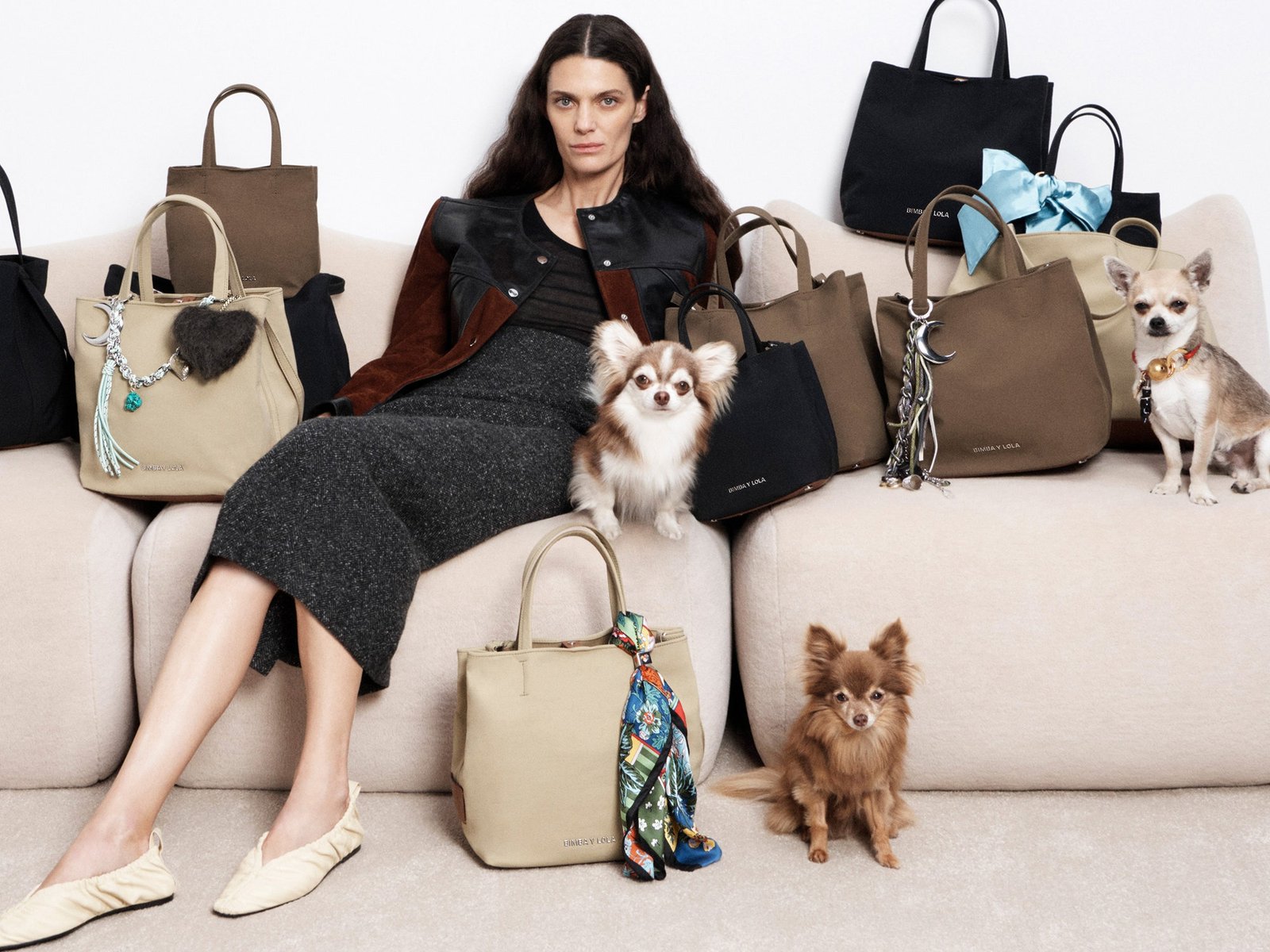 tote bags coloridas y elegantes de bimba y lola