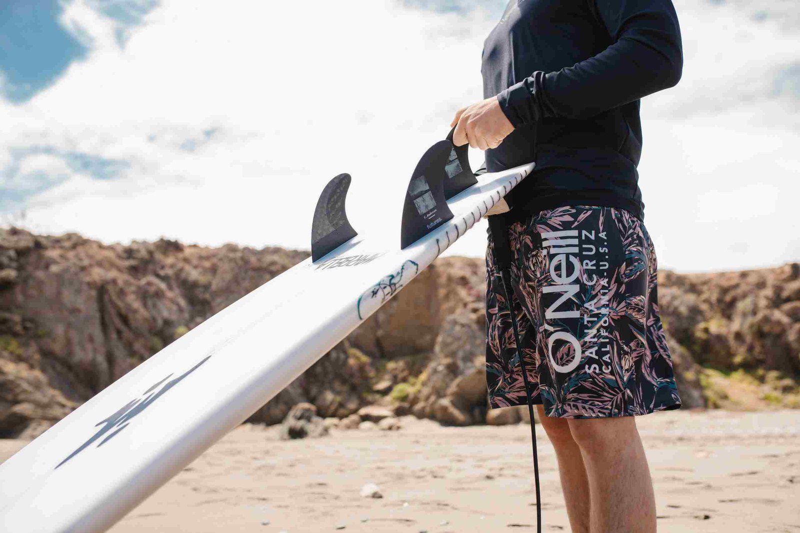 trajes de bano oneill en la playa