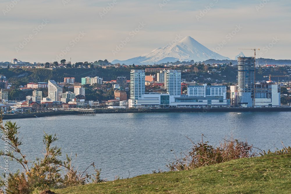 vista panoramica de puerto montt