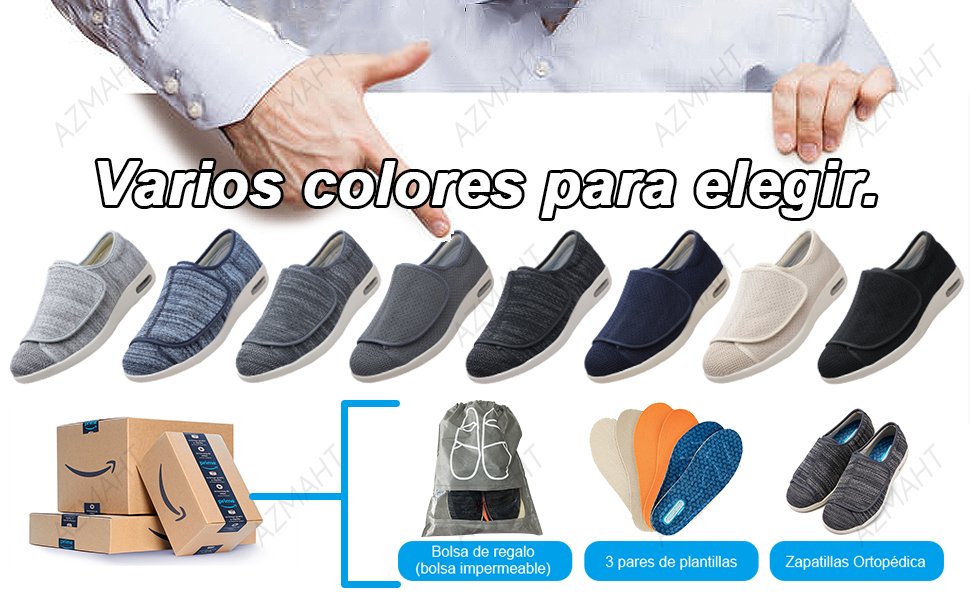 zapatos alineados de diferentes tallas